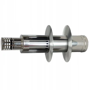 Terminal poziomy fi 100150; 0,75 m piecyk gazowy - Kominki wentylacyjne - miniaturka - grafika 2