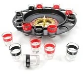 IsoTrade Imprezowa ruletka + kieliszki ISOTRADE, czarna - Pozostałe akcesoria barmańskie - miniaturka - grafika 2