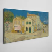 Obrazy i zdjęcia - PL Coloray Obraz na Płótnie Yellow House Van Gogh 120x60cm - miniaturka - grafika 1