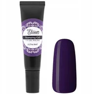 Żele do paznokci - Elisium Stamping Żel Lakier Stemple Ciemny Fiolet - miniaturka - grafika 1