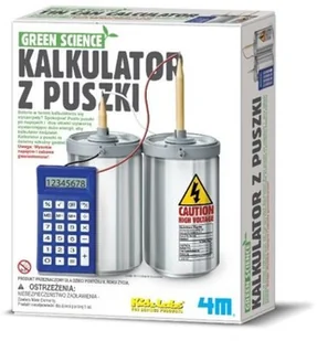 4M 4m Green Science Kalkulator Z Puszki 3360 Russell) 3360 Russell - Zabawki kreatywne - miniaturka - grafika 2
