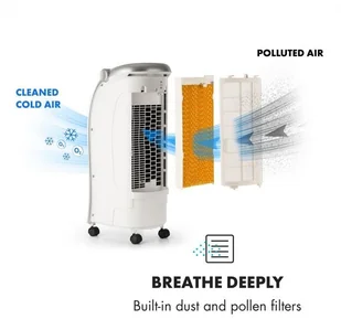 Klarstein Maxfresh WH Schładzacz powietrza 6L 65W Pilot Pakiet lodowy ACO6-Maxfresh-W - Klimatory - miniaturka - grafika 4