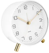 Zegary - Karlsson Budzik Lofty matt white by KA5752WH - miniaturka - grafika 1