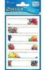 Avery Zweckform  Naklejki na przetwory - owoce - Książki kucharskie - miniaturka - grafika 2