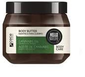 Balsamy i kremy do ciała - Hello nature Masło do ciała OLEJ Z KONOPI Hello Nature, 250 ml A1CC-81249 - miniaturka - grafika 1