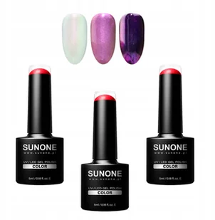 Sunone Lakier hybrydowy Uv/led 5ml Czarny Inez - Lakiery hybrydowe - miniaturka - grafika 2