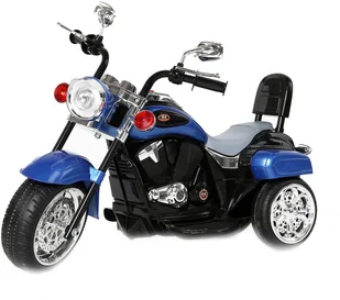Import SUPER-TOYS MOTOR CHOPPER Z OPARCIEM R1501 TR-1501-NIEBIESKI - Pojazdy elektryczne dla dzieci - miniaturka - grafika 2