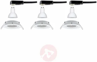 Paulmann Spot Nova 3 szt., okrągła, biała - Oprawy, klosze i abażury - miniaturka - grafika 2