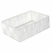 Pojemniki kuchenne - Compactor Organizer do przechowywania do szuflady M TEX, 18 x 12 x 7 cm, biały - miniaturka - grafika 1