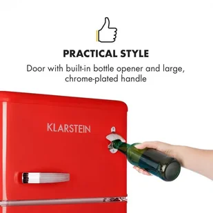 Lodówka Klarstein CO2-Irene-Red - Lodówki - miniaturka - grafika 4
