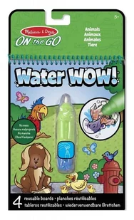 WOW Melissa Kolorowanka wodna Water - Zwierzęta - Zabawki interaktywne dla dzieci - miniaturka - grafika 2