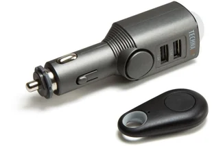 Technaxx Car Alarm + Car Charger TX-100 - Ładowarki samochodowe - miniaturka - grafika 2