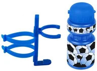 Shakery i bidony sportowe - Bidon Rowerowy Dla Dzieci + Koszyk Na Bidon Piłki - miniaturka - grafika 1