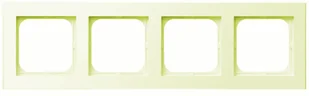 Ospel Ramka 4-krotna, pozioma i pionowa - SONATA R-4R/39, kolor szampański złoty - Klawisze i ramki - miniaturka - grafika 2