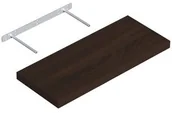 Półki na dokumenty - Domax Półka samowisząca wenge 59,5x23,5cm VELANO - miniaturka - grafika 1