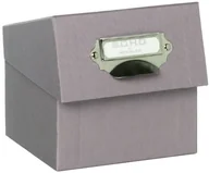 Pudła i pojemniki do przechowywania - Rössler Papier S.O.H.O. Skrzynka na fotografie z passe-partout., szarobrązowy 1325452490 - miniaturka - grafika 1