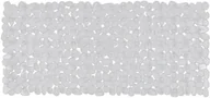 Akcesoria łazienkowe - Spirella Mata zabezpieczająca RIVERSTONE 75x36 cm przezroczysta - miniaturka - grafika 1