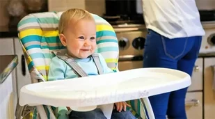 JOIE Mimzy Snacker denim - Krzesełka do karmienia - miniaturka - grafika 3