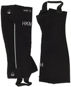 Akcesoria jeździeckie - HKM - Special - z imitacji zamszu, czarny, xl - miniaturka - grafika 1