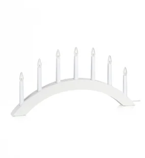 Markslojd Świecznik stołowy biały ATLE 704830 704830 - Oświetlenie świąteczne - miniaturka - grafika 2