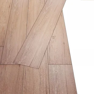 vidaXL Samoprzylepne panele podłogowe PVC, 5,02 m, 2 mm, dębowy brąz - Panele podłogowe - miniaturka - grafika 8