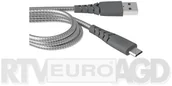 Kable USB - Force Case Force Case USB A microUSB 2 m szary FPCBLMIC2MG - miniaturka - grafika 1