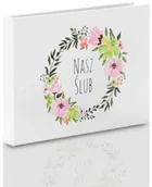 Pudełka i akcesoria na płyty CD - Pudełko na pendrive karta kredytowa TS Nasz Ślub kwiaty - miniaturka - grafika 1