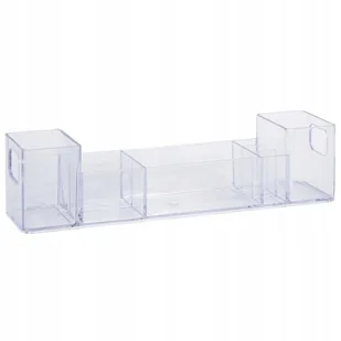 Pojemnik organizer akrylowy na kosmetyki make-up, - Kosmetyczki, organizery i kuferki - miniaturka - grafika 3