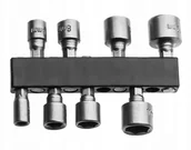 Klucze i nasadki - Zestaw Nasadek Sześciokątnych Do Wkrętarek 8 Sztuk - miniaturka - grafika 1