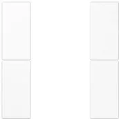 Wyłączniki światła i elektryczne - Jung JUNG KNX części przycisków F50 KNX 2-fazowy do Alpine seria LS Biały LS 502 TSA WW - miniaturka - grafika 1