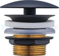 Korki do umywalek - Duravit korek do umywalki czarny 0050244600 - miniaturka - grafika 1