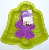 Formy do ciast - FOREMKA SILIKONOWA DZWONEK Z LUDZIKIEM - miniaturka - grafika 1