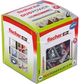 Kołki - Fischer DUOPOWER 6 x 50 S PH LD 5 cm 50 szt., Dowel - miniaturka - grafika 1