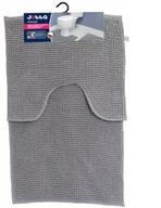 Dywaniki łazienkowe - Jotta Komplet 2 dywaników łazienkowych Fringe 50x45 cm 50x80 cm jasny beż - miniaturka - grafika 1