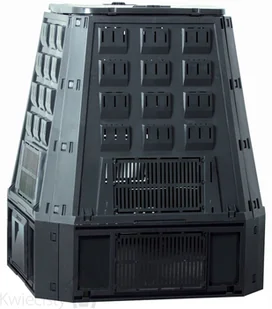 Prosperplast 1 sp. z o.o Kompostownik EVOGREEN 630l Czarny IKEL630C - Kompostowniki - miniaturka - grafika 2