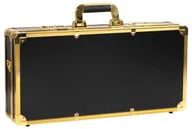 Kosmetyczki, organizery i kuferki - ACTIVESHOP WALIZKA FRYZJERSKA BARBERSKA CZARNO ZŁOTA - miniaturka - grafika 1