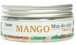 Mohani Ujędrniający mus do ciała Mohani Wild Garden  MANGO  150 g 818-uniw - Balsamy i kremy do ciała - miniaturka - grafika 3
