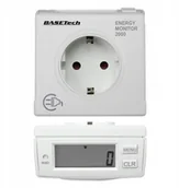 Liczniki energii elektrycznej - Schuko Licznik kosztów energii do gniazdek typu - miniaturka - grafika 1