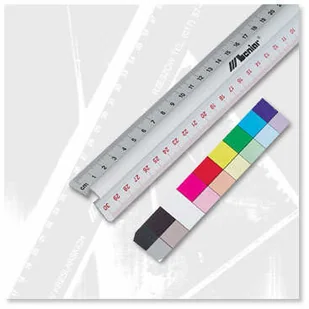 Leniar LINIJKA ALUMINIOWA Z UCHWYTEM 30CM - Linijki, ekierki - miniaturka - grafika 3