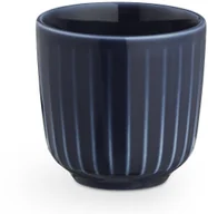 Kubki - Kähler Kähler HAMMERSHJ Kubek do Espresso 100 ml Granatowy 693124 - miniaturka - grafika 1