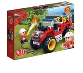 Klocki - Banbao KLOCKI Straż Pożarna 7106 Łazik strażacki - miniaturka - grafika 1
