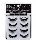 Sztuczne rzęsy i akcesoria - Ardell Glamour Multipack sztuczne rzęsy 4 szt dla kobiet Black - miniaturka - grafika 1