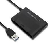 Obudowy i kieszenie na dyski twarde - Qoltec Adapter USB 3.0 do dysków HDD/SSD 2.5 cala SATA3 50644 - miniaturka - grafika 1