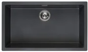Zlewozmywaki - Reginox AMSTERDAM 72 BLACK SILVERY - miniaturka - grafika 1