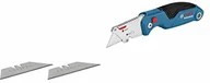 Nożyce i noże - BOSCH Professional nóż składany (3 wymienne ostrza, narzędzie ręczne). - miniaturka - grafika 1