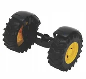 Samochody i pojazdy dla dzieci - John Oś przednia Deere (3000) Bruder U43050 - miniaturka - grafika 1