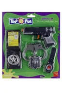 Zabawy w naśladowanie dorosłych - SMIFFYS Policjant zestaw akcesoriów dla chłopca 23842 - miniaturka - grafika 1