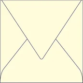 Półki łazienkowe - Clairefontaine 5438 °C PACK 20 kopert pyłki 140 X 140 MM kość słoniowa kolorach 5438C - miniaturka - grafika 1