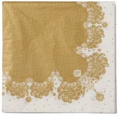 Pozostałe akcesoria kuchenne - Talking Tables PPG-Napkin porcelana imprezy złota serwetki, tektura, mehrfarben, 5.31 x 16.5 x 1.02 cm PPG-NAPKIN - miniaturka - grafika 1