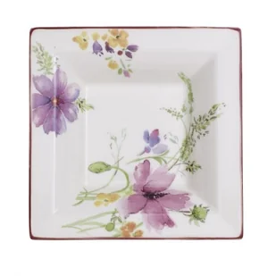 Villeroy & Boch Mariefleur Basic Gifts Półmisek kwadratowy 10-1632-3934 - Miski i półmiski - miniaturka - grafika 2